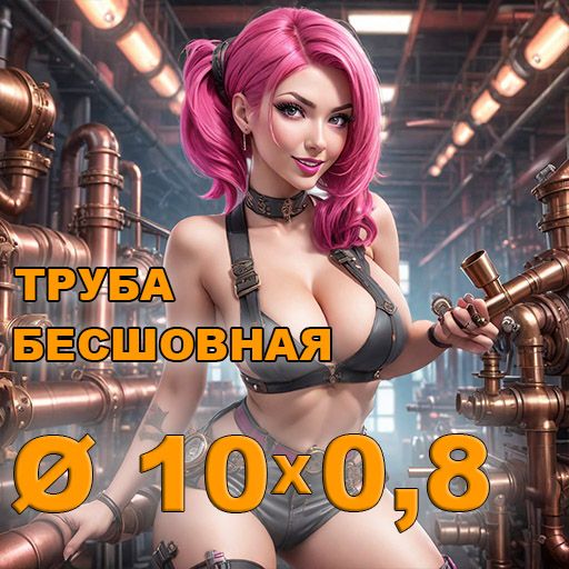 Труба бесшовная диаметр 10х0,8