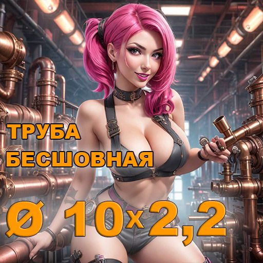 Труба бесшовная диаметр 10х2,2