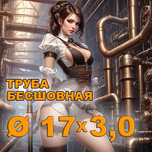 Труба нержавеющая диаметр 17х3,0