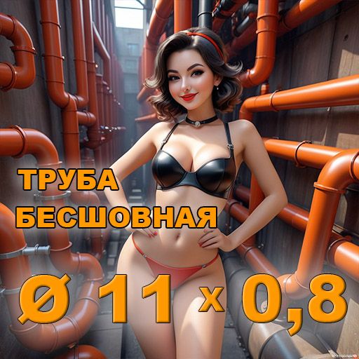 Труба бесшовная диаметр 11х0,8
