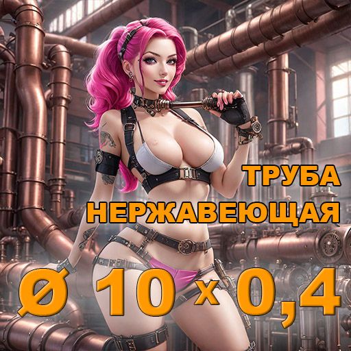 Труба нержавеющая диаметр 10х0,4