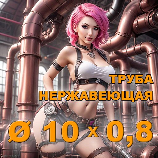 Труба нержавеющая диаметр 10х0,8