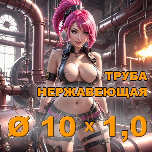 Труба нержавеющая диаметр 10х1,0