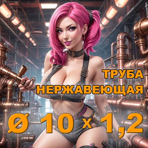 Труба нержавеющая диаметр 10х1,2