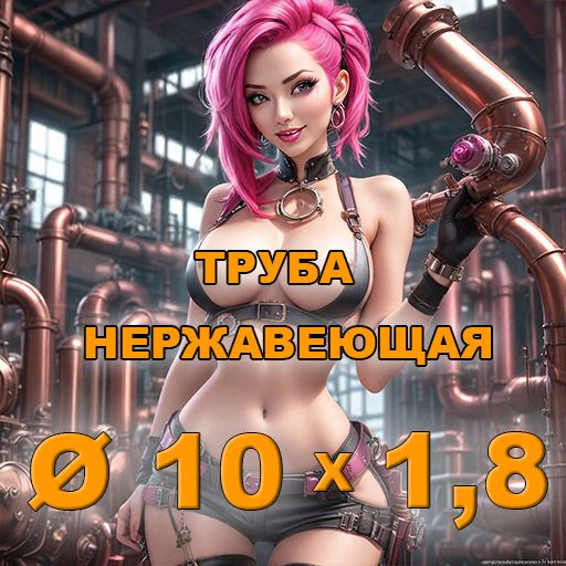 Труба нержавеющая диаметр 10х1,8