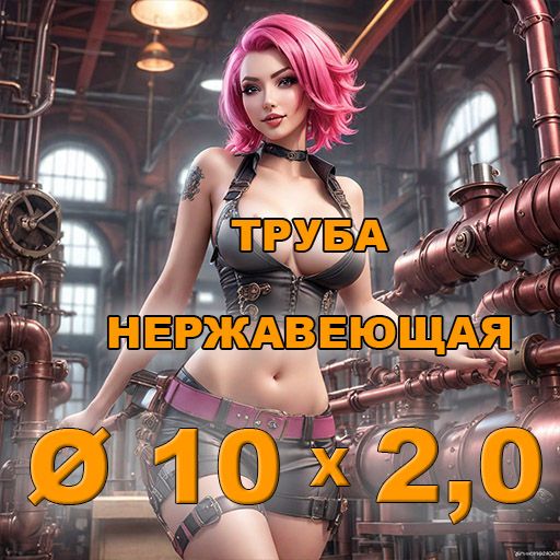Труба нержавеющая диаметр 10х2,0
