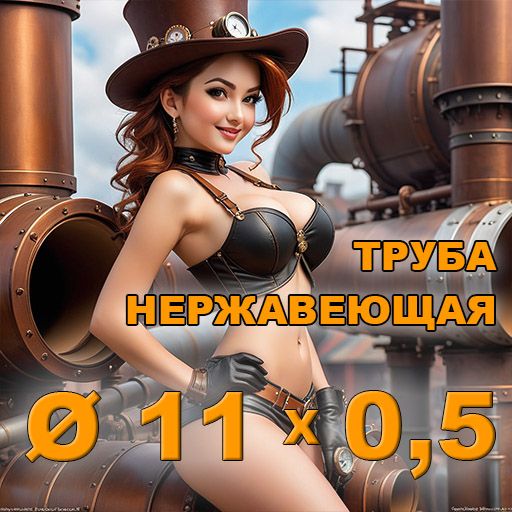 Труба нержавеющая диаметр 11х0,5
