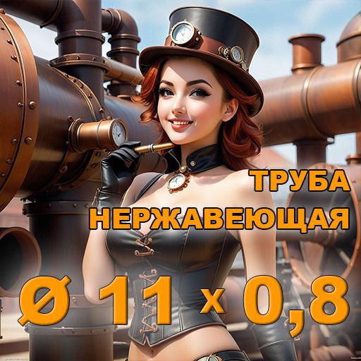 Труба нержавеющая диаметр 11х0,8