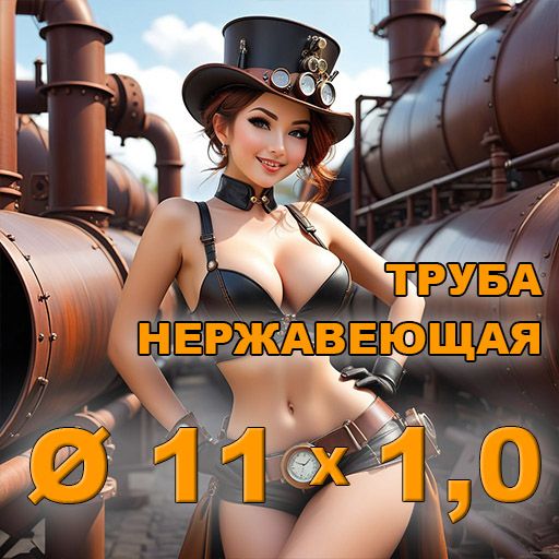 Труба нержавеющая диаметр 11х1,0