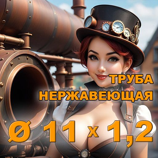Труба нержавеющая диаметр 11х1,2