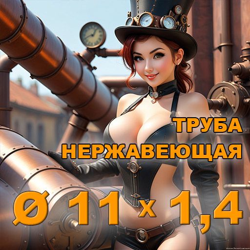Труба нержавеющая диаметр 11х1,4