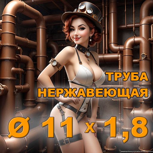 Труба нержавеющая диаметр 11х1,8