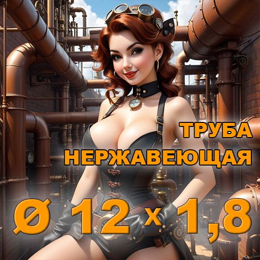 Труба нержавеющая диаметр 12х1,8