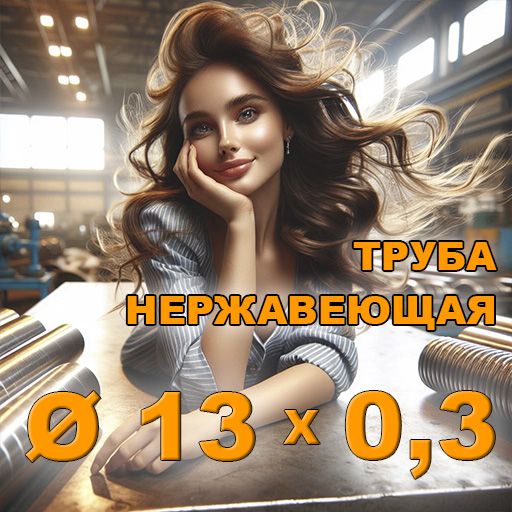 Труба нержавеющая диаметр 13х0,3