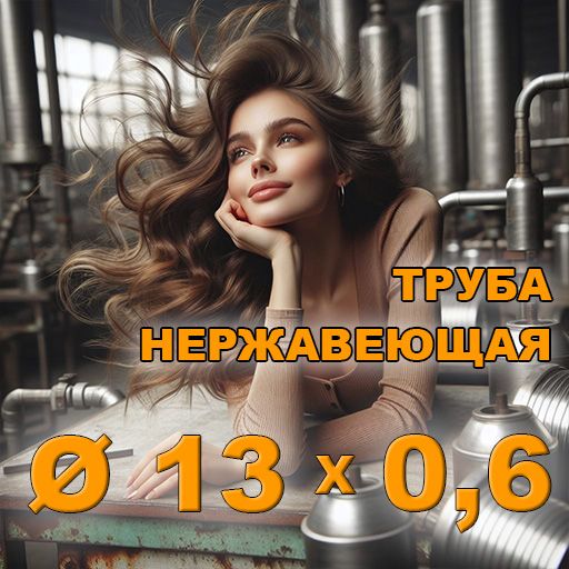Труба нержавеющая диаметр 13х0,6