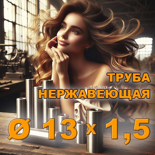 Труба нержавеющая диаметр 13х1,5