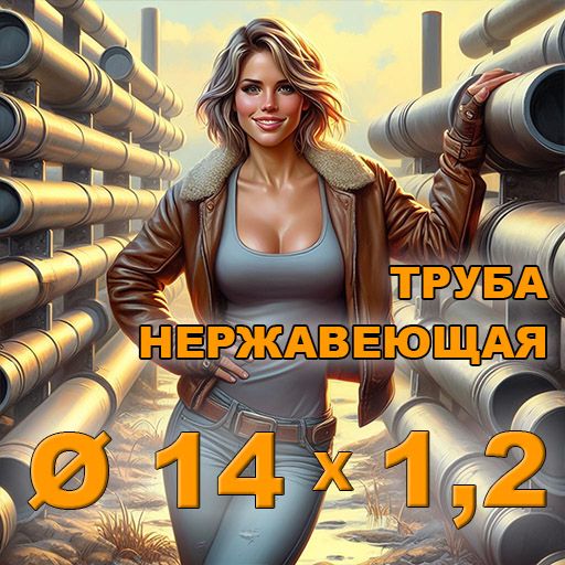 Труба нержавеющая диаметр 14х1,2