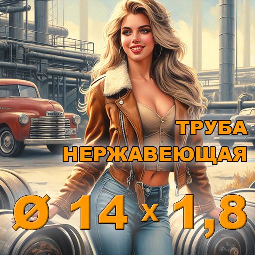 Труба нержавеющая диаметр 14х1,8