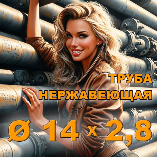 Труба нержавеющая диаметр 14х2,8