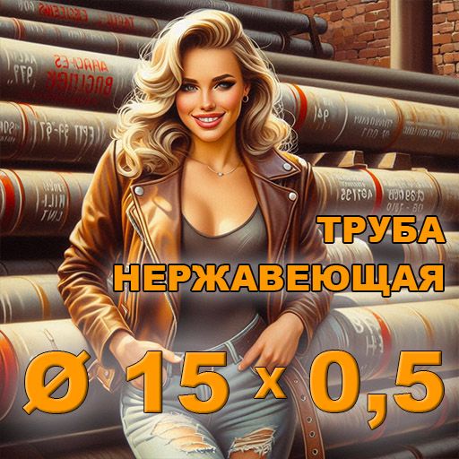 Труба нержавеющая диаметр 15х0,5