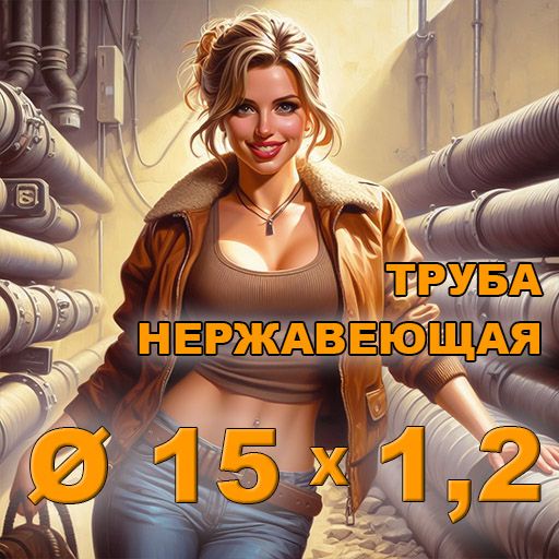 Труба нержавеющая диаметр 15х1,2