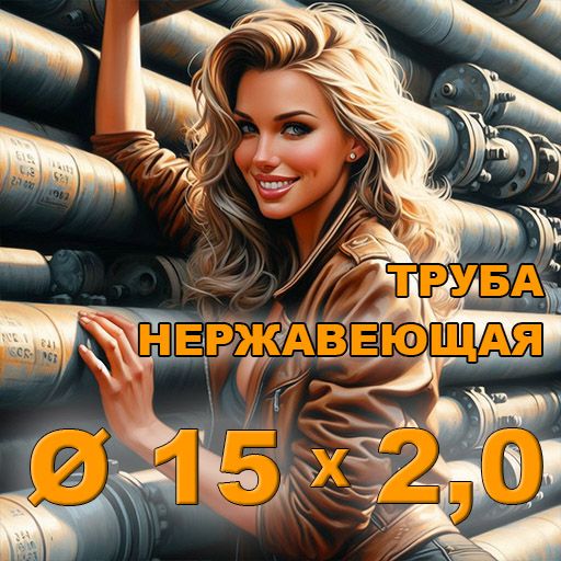 Труба нержавеющая диаметр 15х2,0