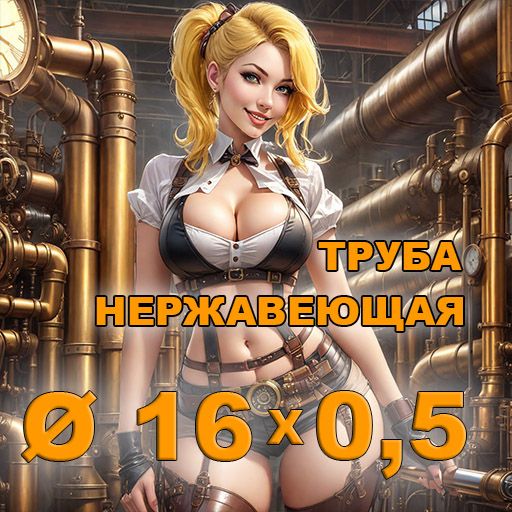 Труба нержавеющая диаметр 16х0,5