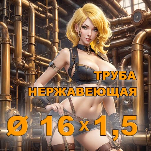 Труба нержавеющая диаметр 16х1,5