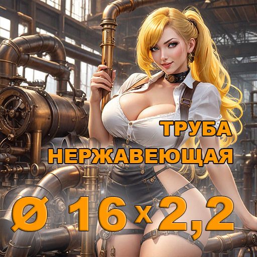 Труба нержавеющая диаметр 16х2,2