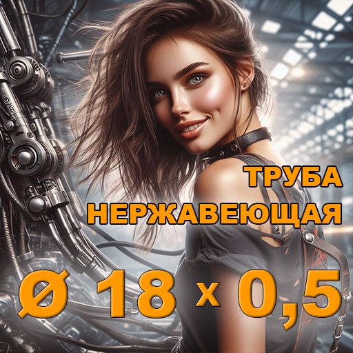 Труба нержавеющая диаметр 18х0,5