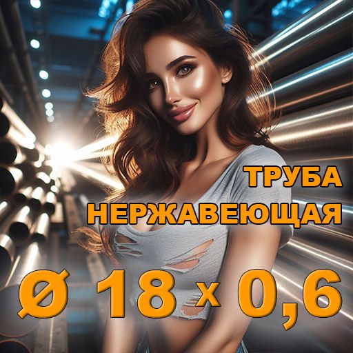 Труба нержавеющая диаметр 18х0,6