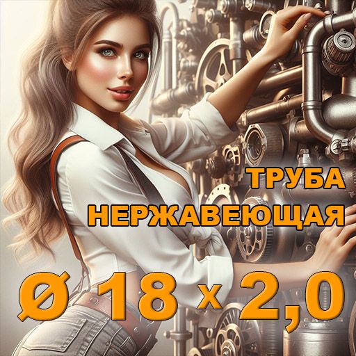 Труба нержавеющая диаметр 18х2,0