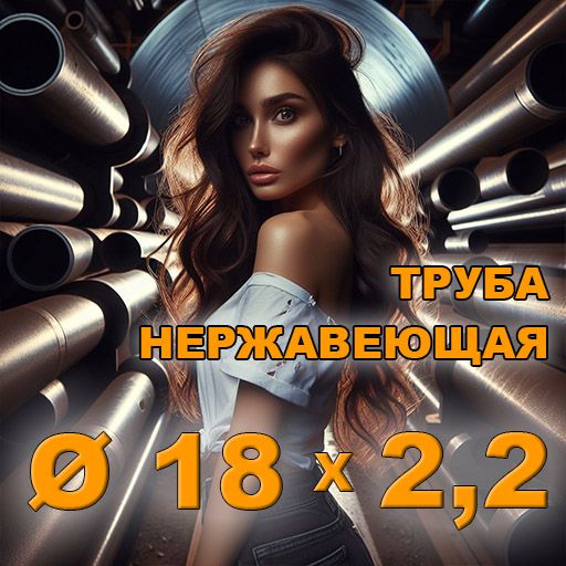 Труба нержавеющая диаметр 18х2,2