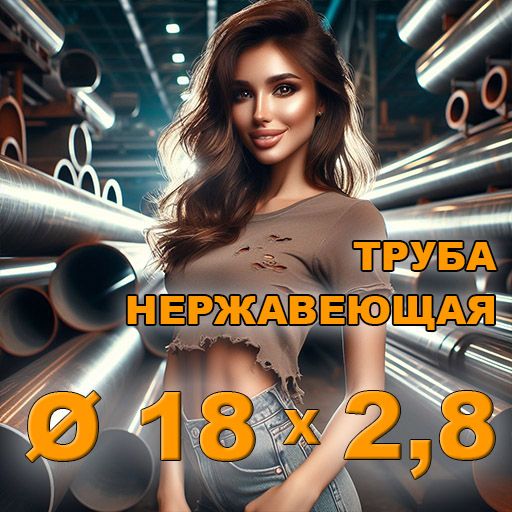 Труба нержавеющая диаметр 18х2,8