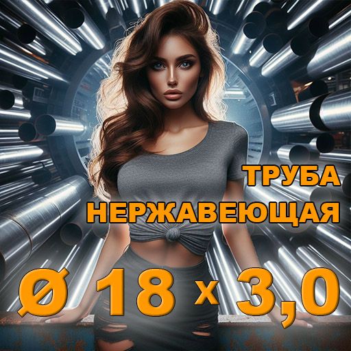 Труба нержавеющая диаметр 18х3,0