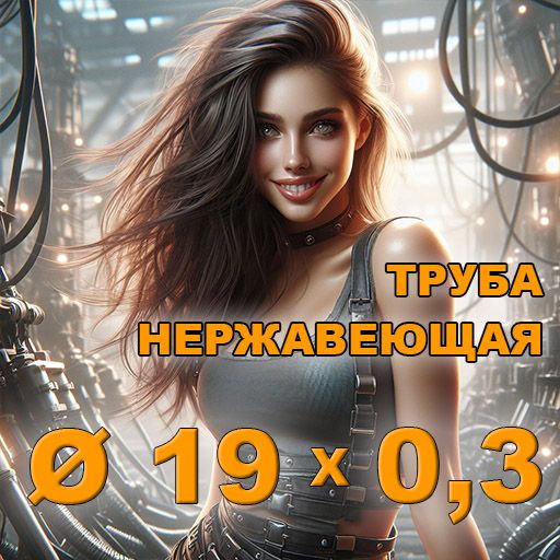 Труба нержавеющая диаметр 19х0,3