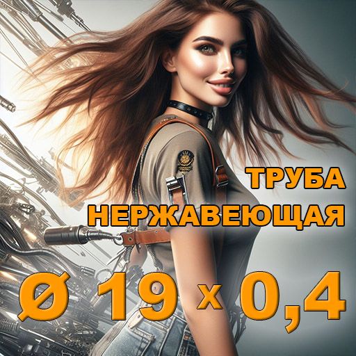 Труба нержавеющая диаметр 19х0,4