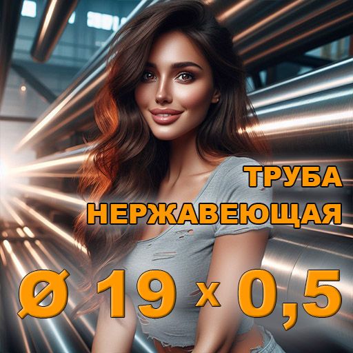 Труба нержавеющая диаметр 19х0,5