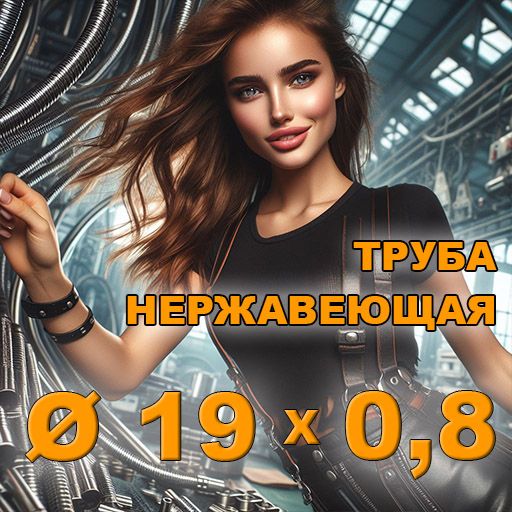 Труба нержавеющая диаметр 19х0,8