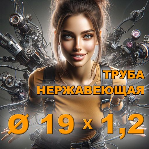 Труба нержавеющая диаметр 19х1,2