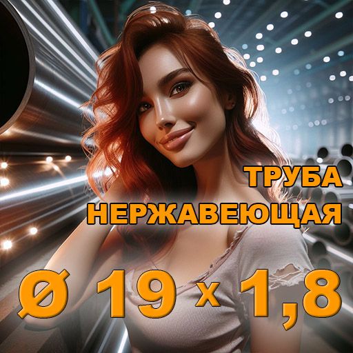 Труба нержавеющая диаметр 19х1,8