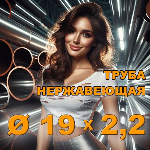 Труба нержавеющая диаметр 19х2,2