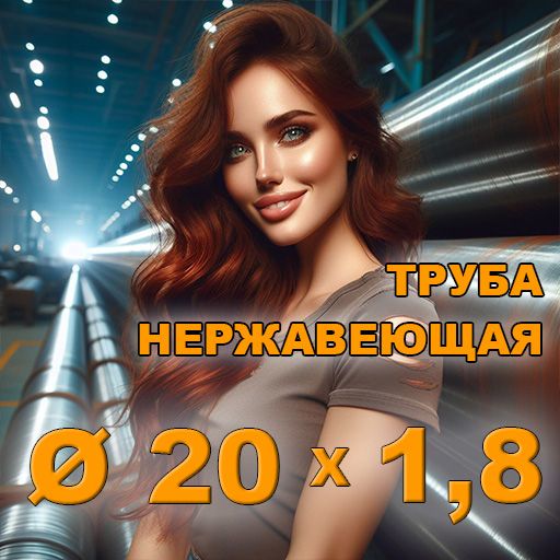 Труба нержавеющая диаметр 20х1,5