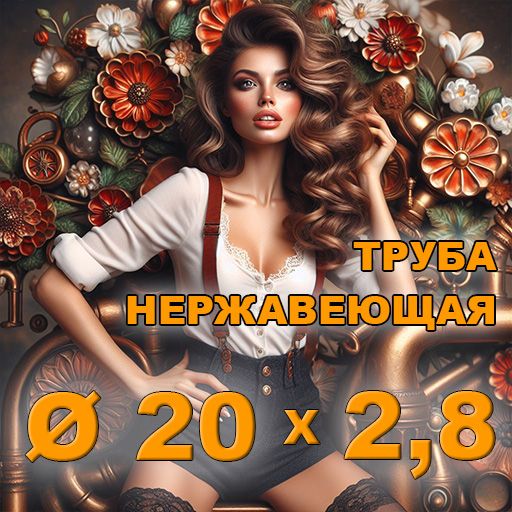 Труба нержавеющая диаметр 20х2,5
