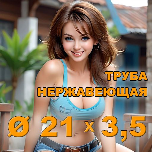 Труба нержавеющая диаметр 21х3,5