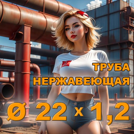 Труба нержавеющая диаметр 22х1,2