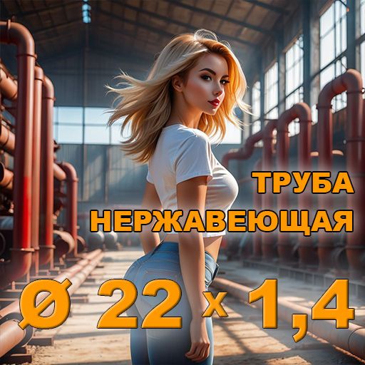 Труба нержавеющая диаметр 22х1,4