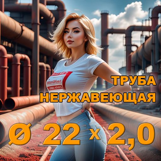 Труба нержавеющая диаметр 22х2,0