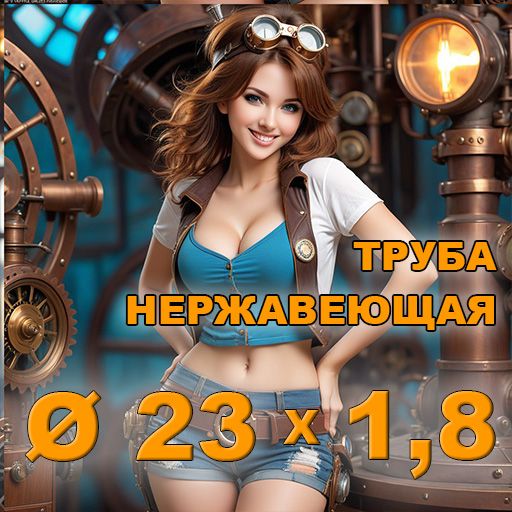 Труба нержавеющая диаметр 23х1,8