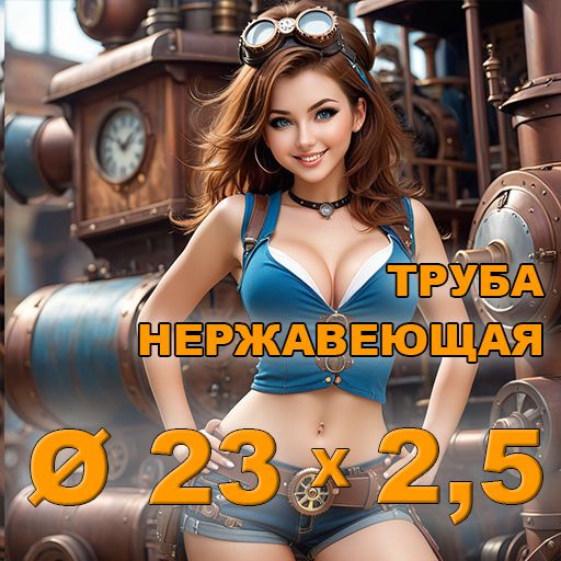 Труба нержавеющая диаметр 23х2,5